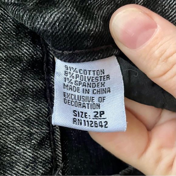 Vintage Violet Distressed Mom Jeans - Picture 6 of 6